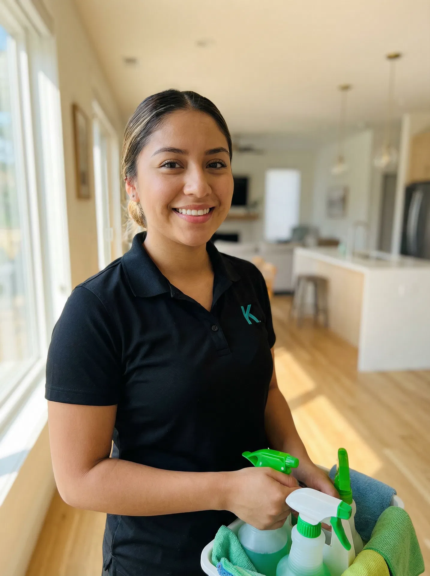Karol, owner of Karol's Touch Cleaning Services