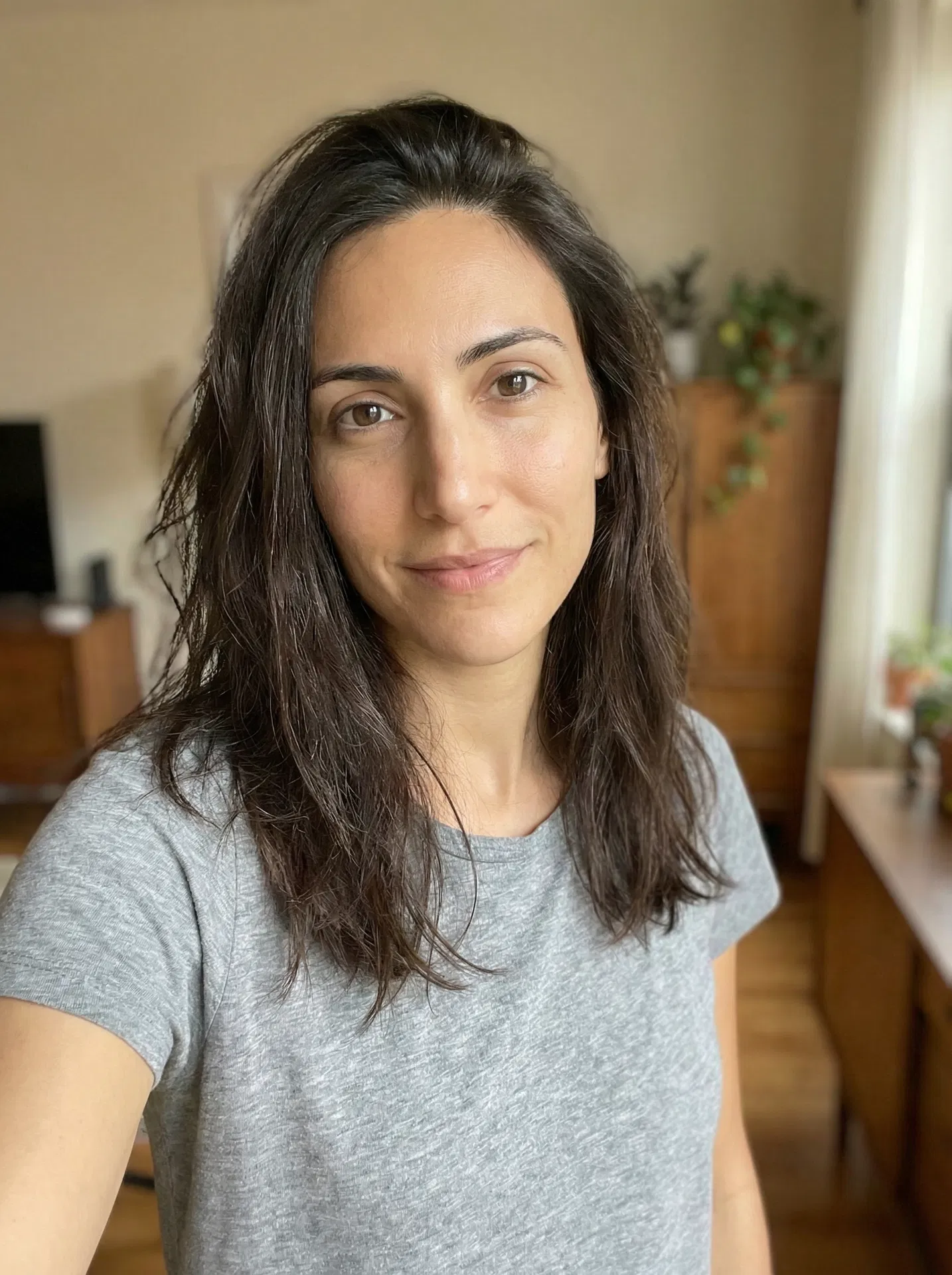 Before — Original customer selfie photo submitted to Elite AI Portraits