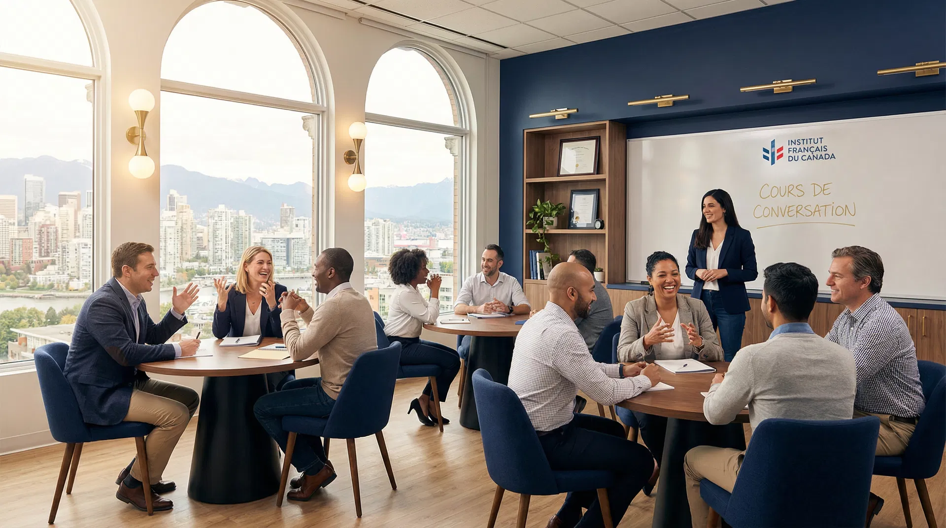 Master French.
Open Doors in Canada.