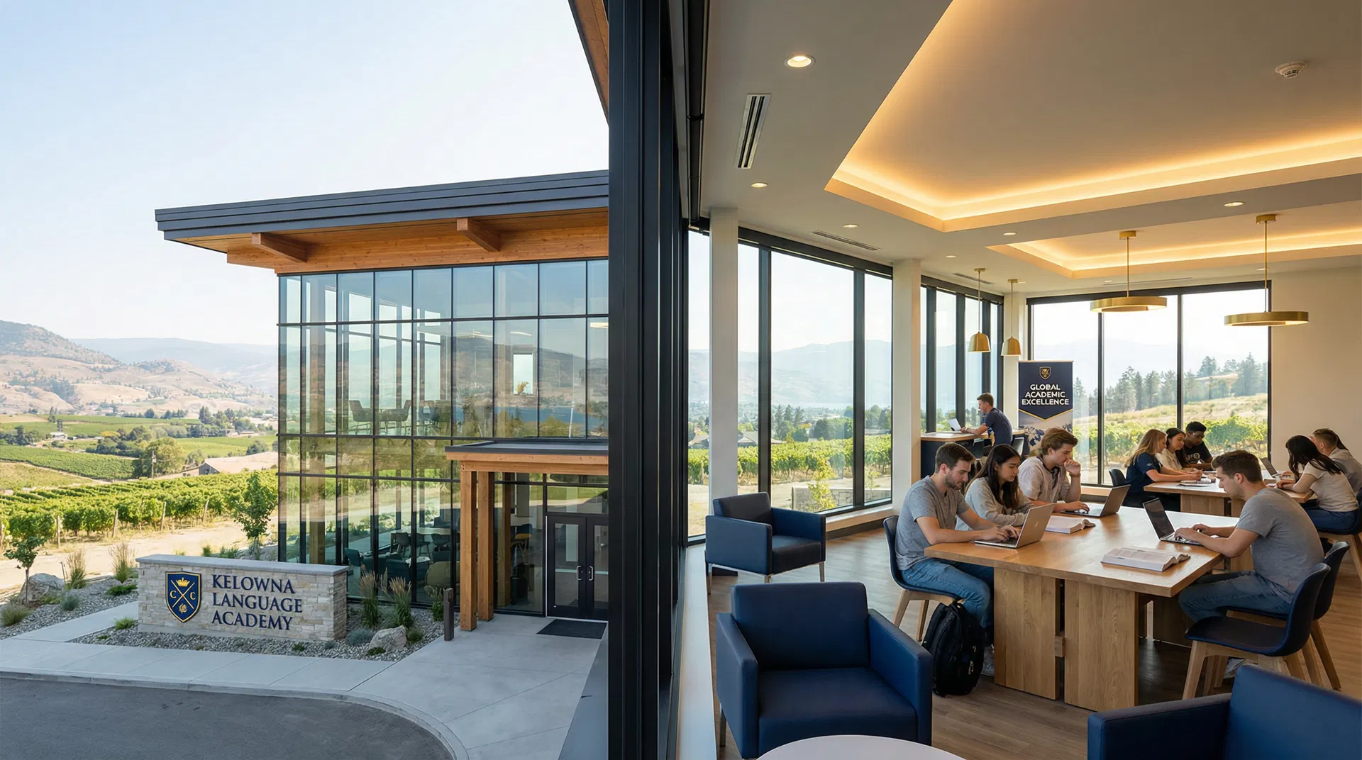 Two Campuses.
One Community.