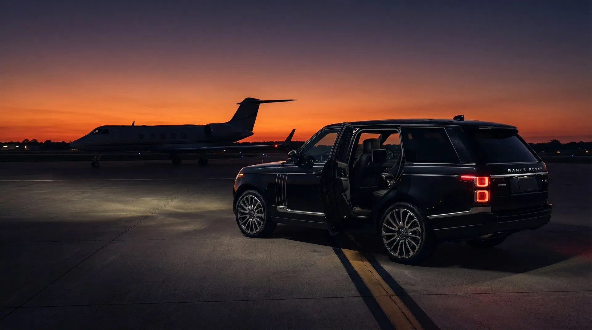 Black car service in Philadelphia International Airport