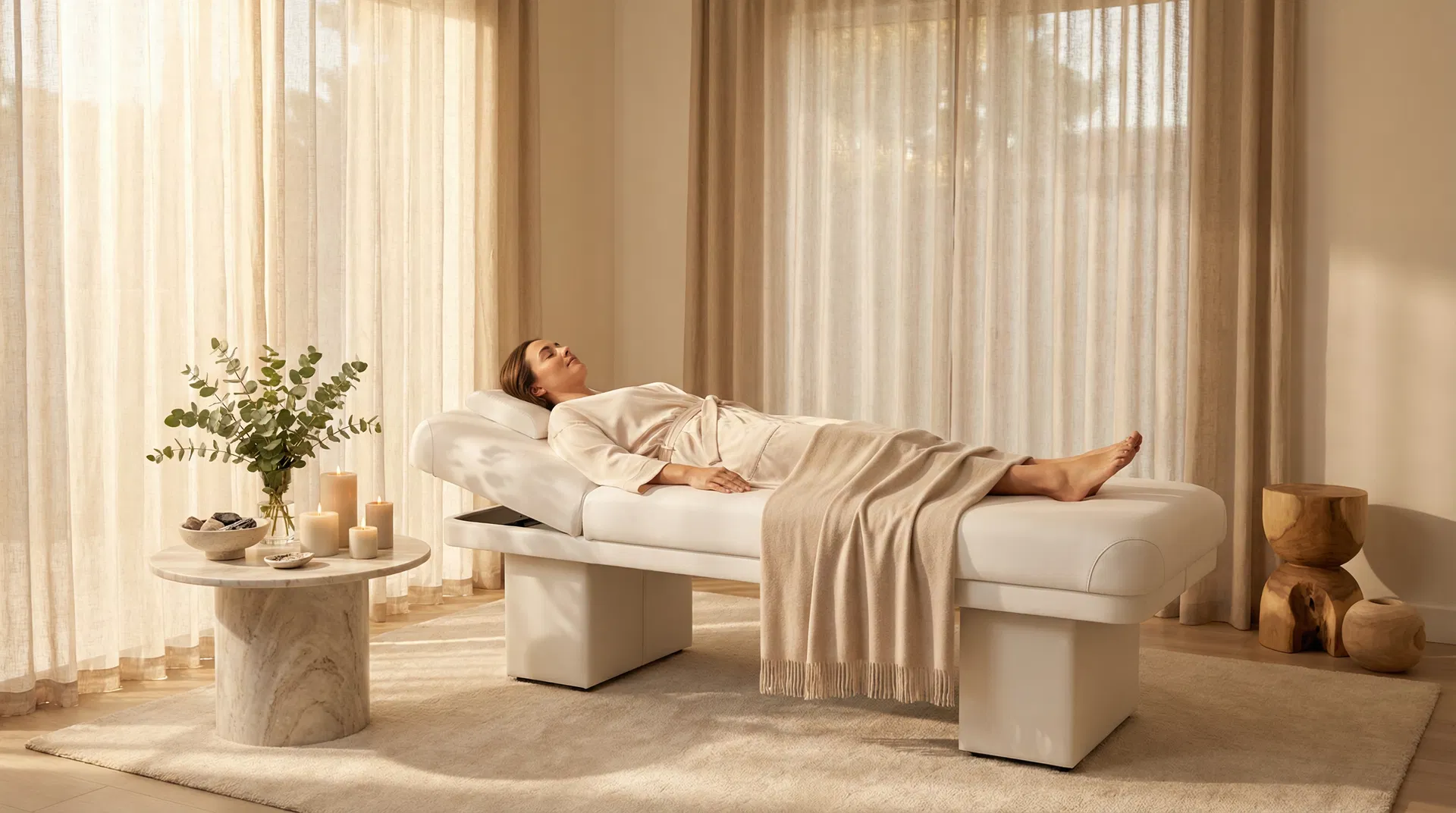 Luxury wellness session