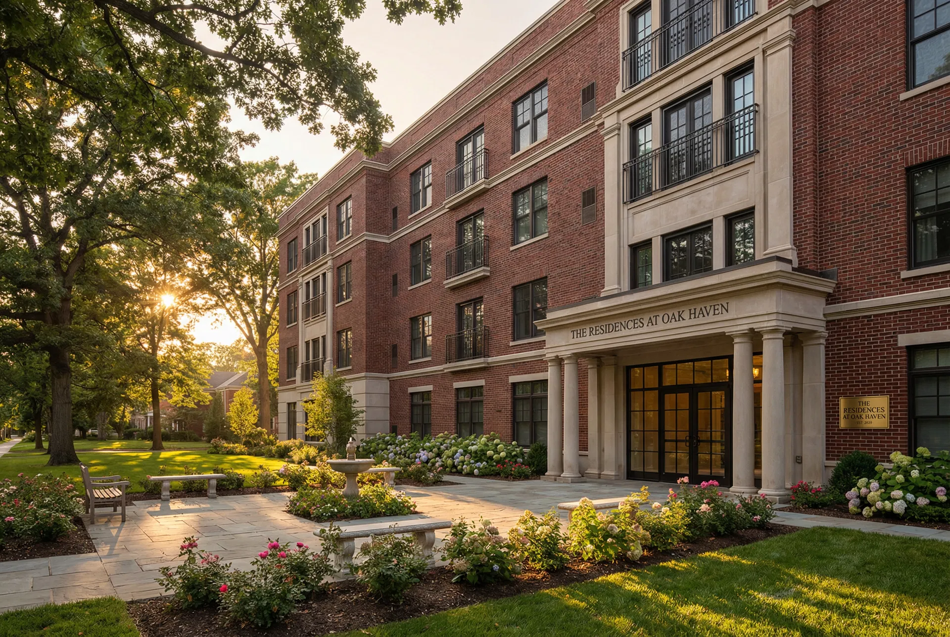 Senior cooperative community building