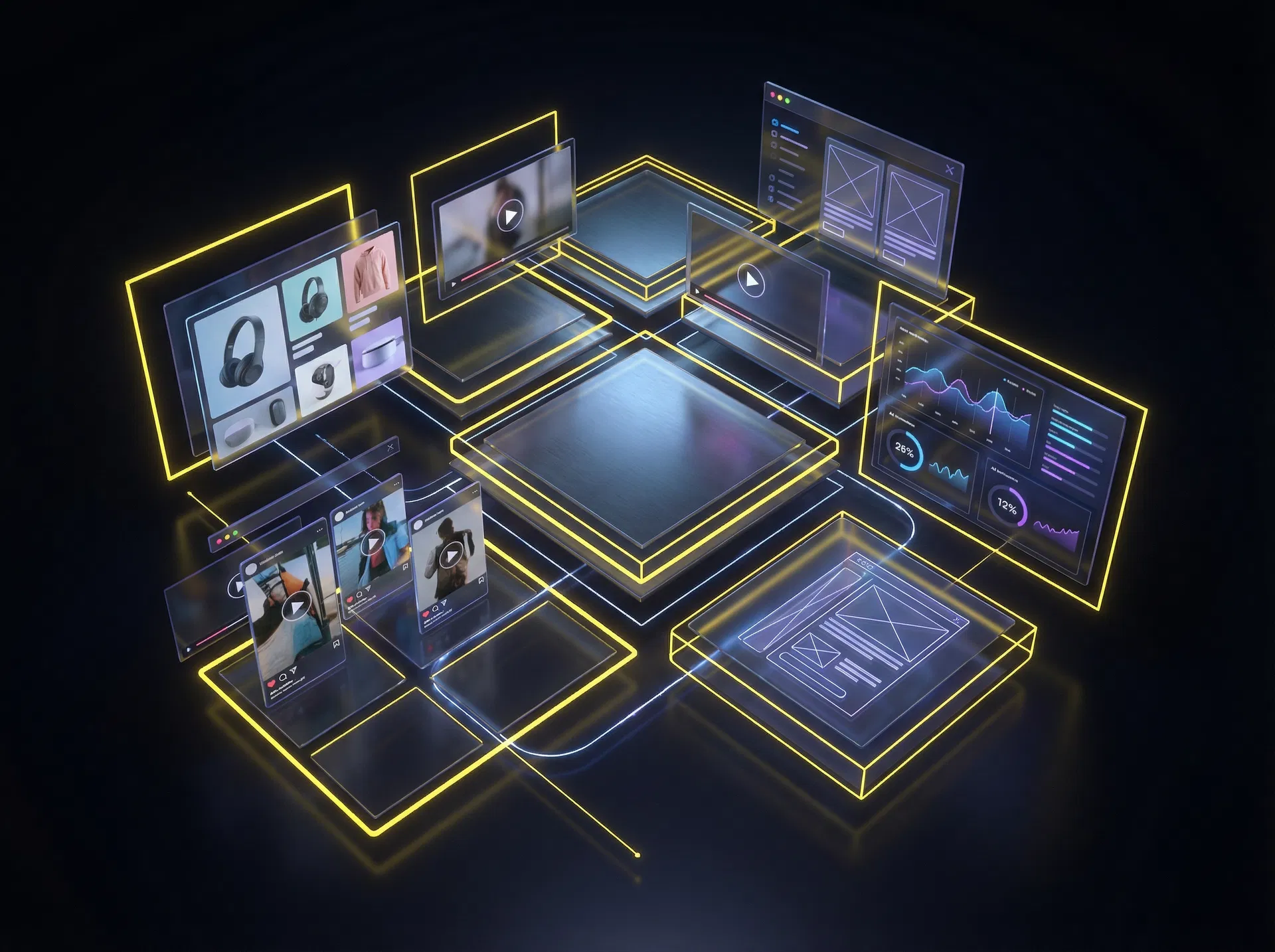 Content creation system for eCommerce ads