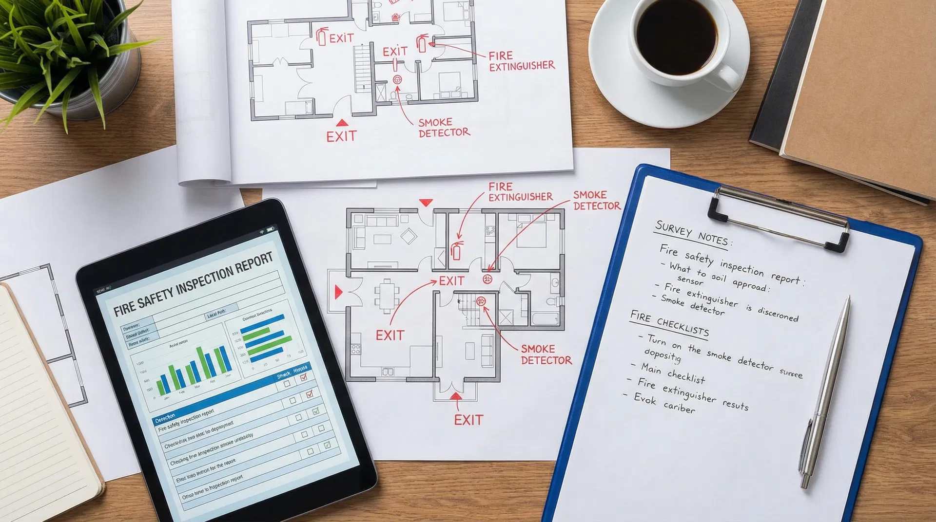 Fire safety survey documentation