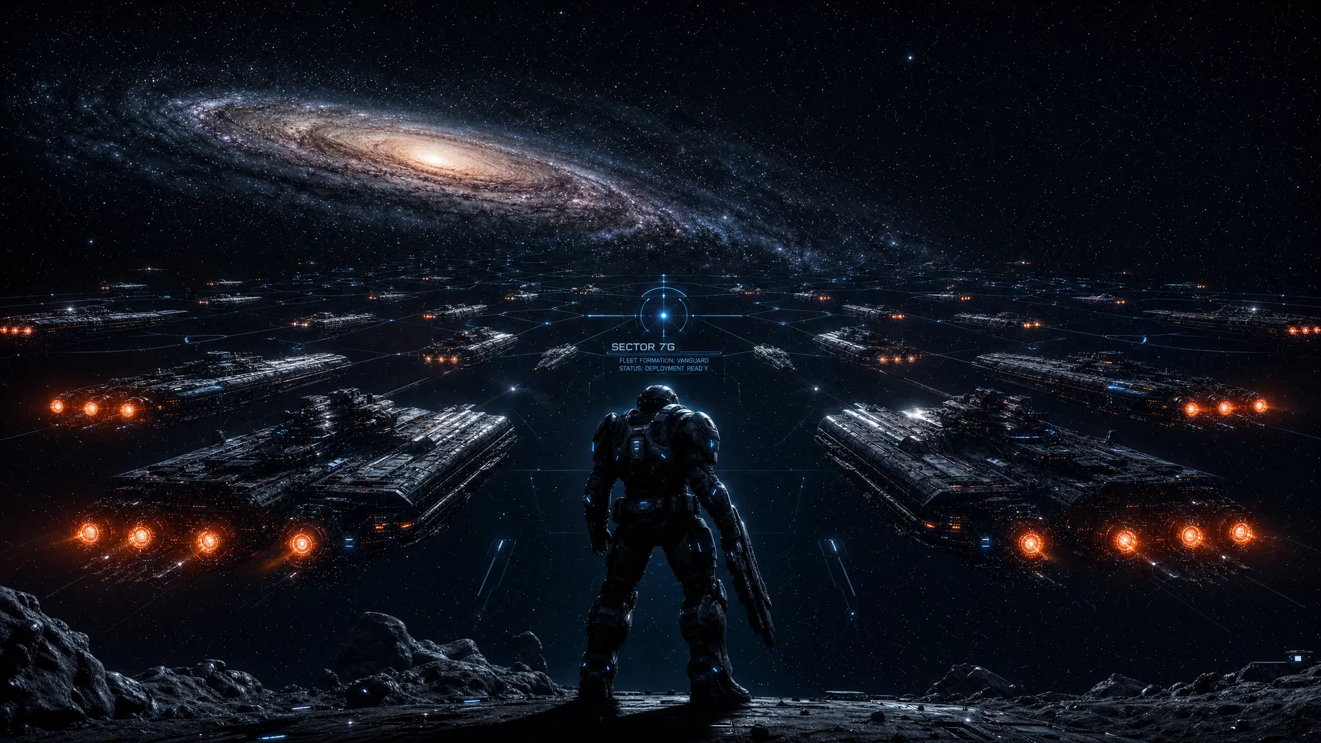 HardPort — space marine commanding a fleet