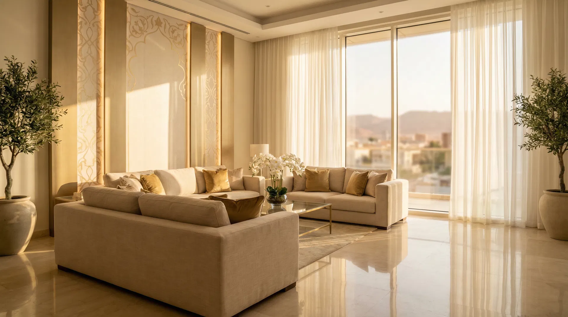 منزل نظيف وفاخر