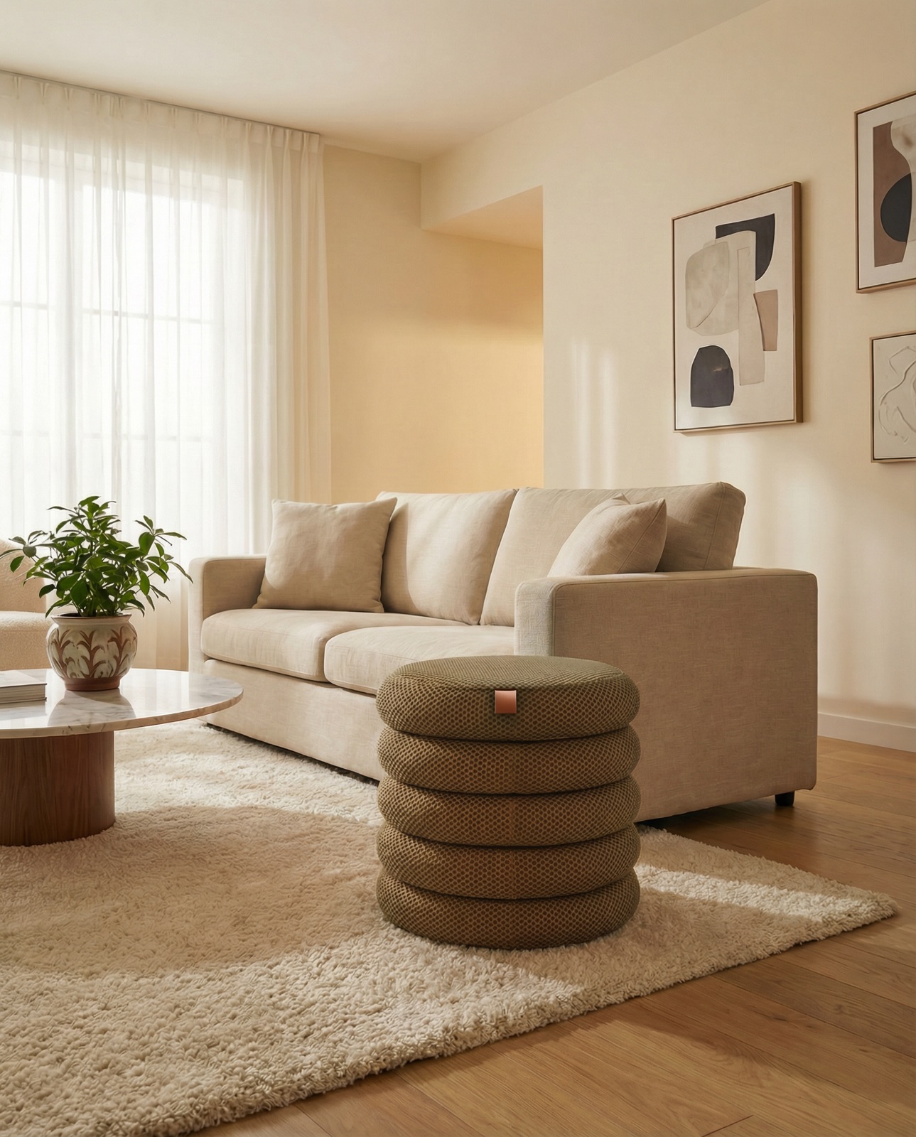 Pouf - vue 3
