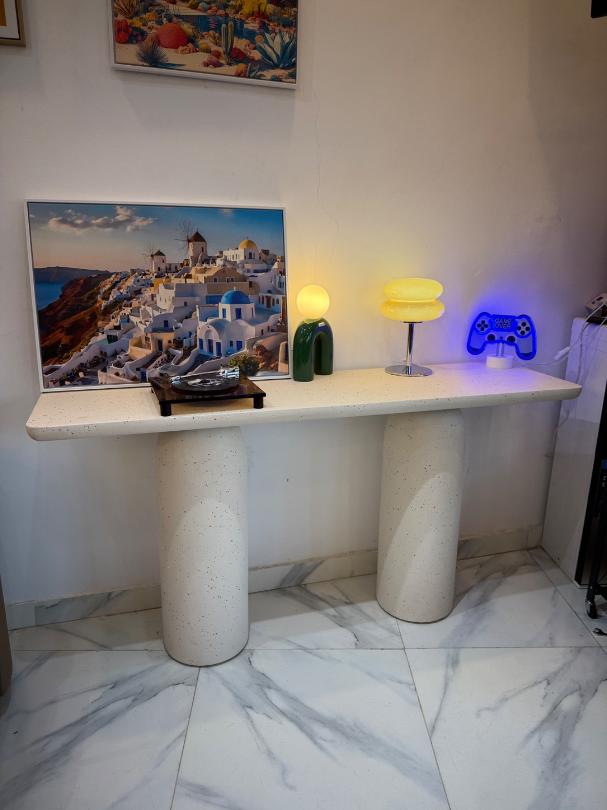 Console beige 