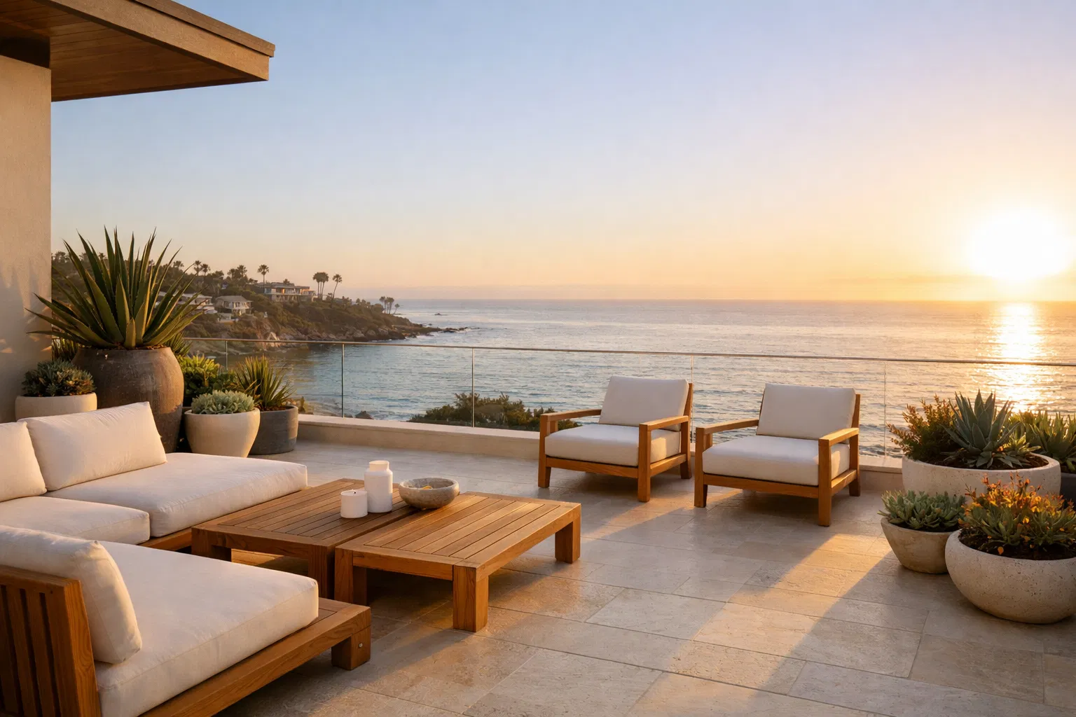 Scarella Stays outdoor terrace