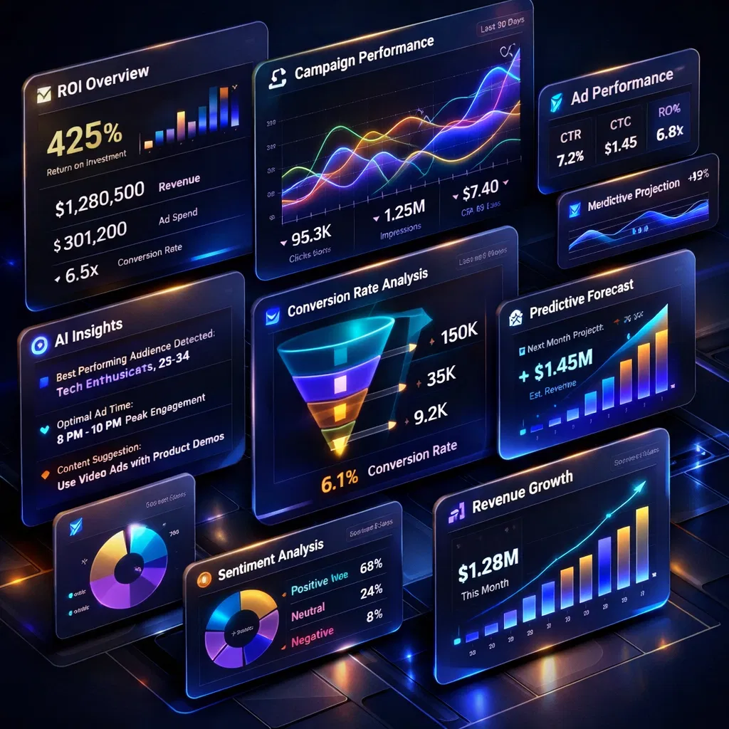 BoldMedia.AI Analytics Dashboard