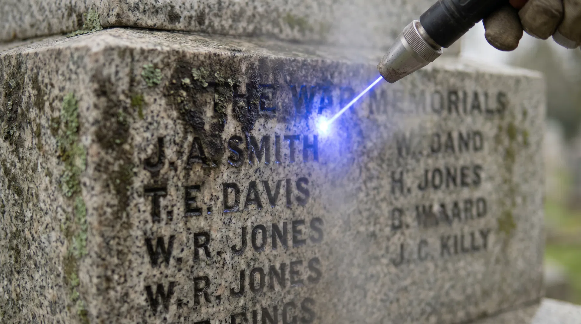 War Memorial — Stone Cleaning