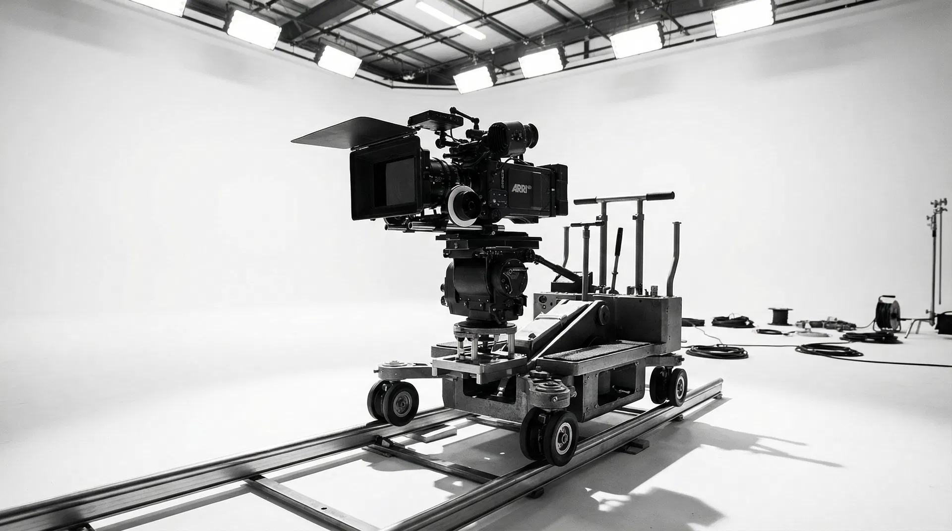 Studio softbox setup