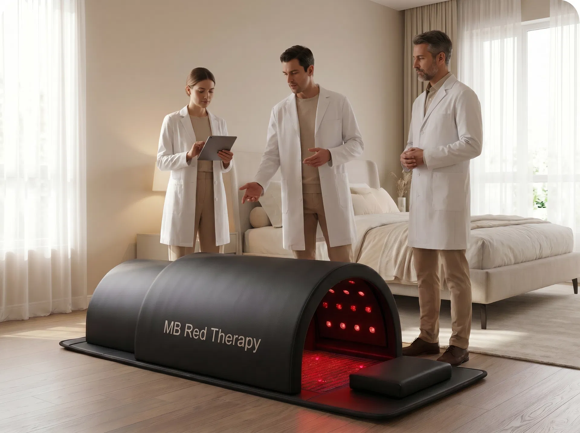 MB Red Therapy dome reviewed by wellness team
