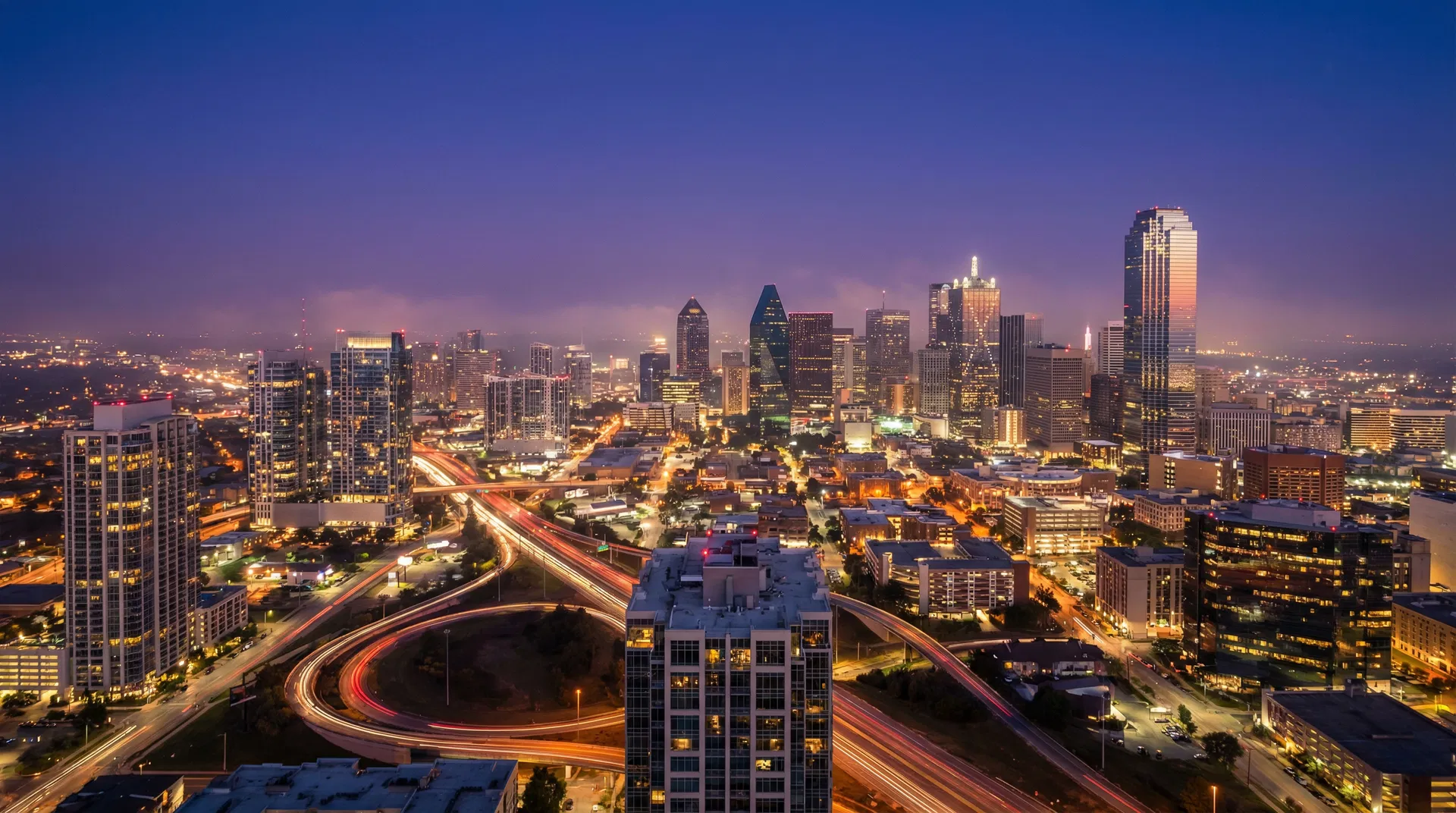 Sunbelt city skyline