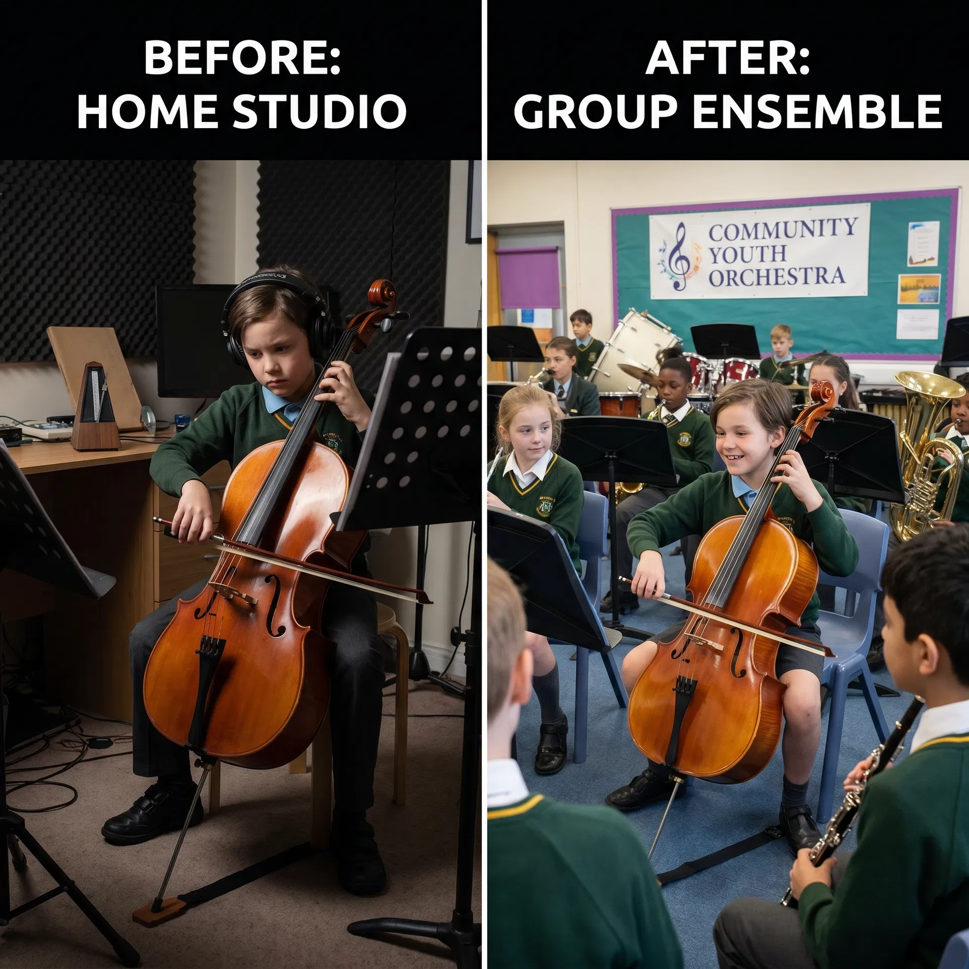 One lesson a week maintains kids. It doesn't grow them.