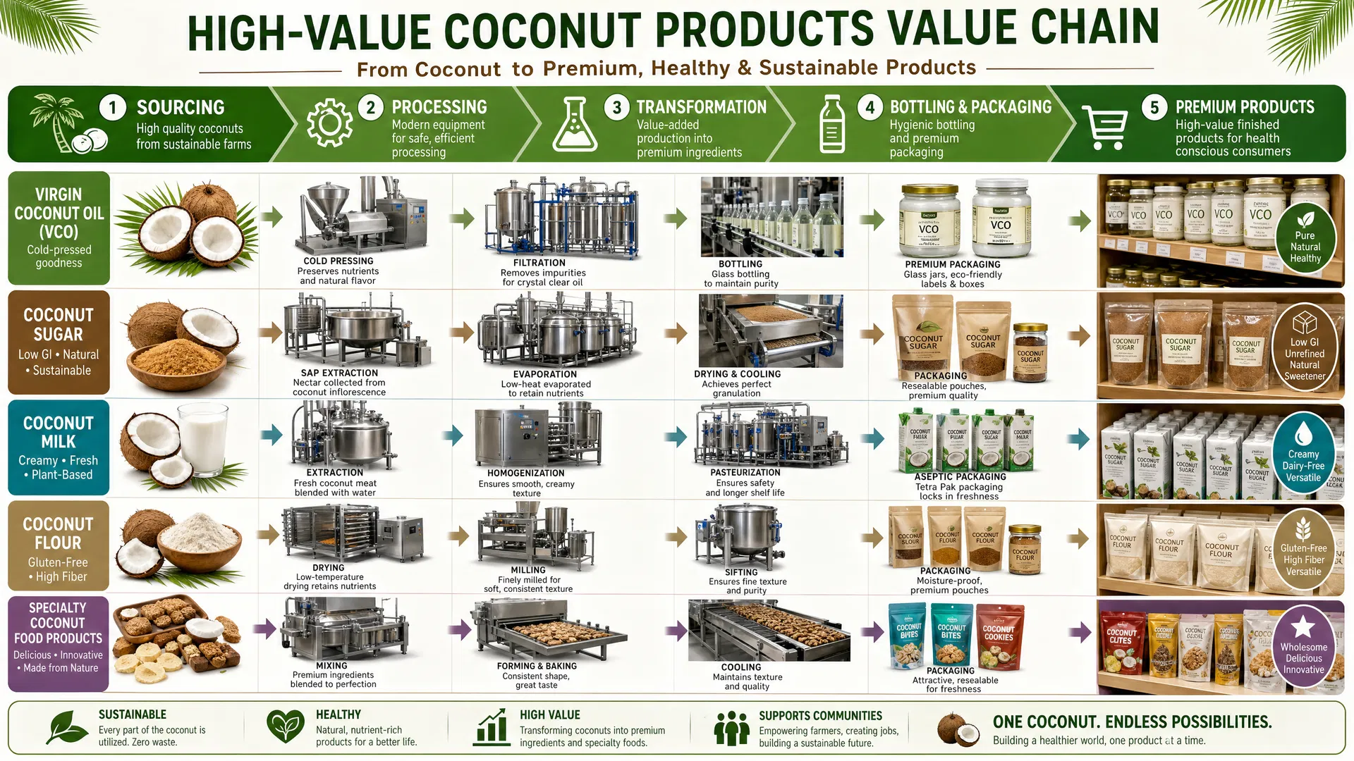 High-Value Products Value Chain