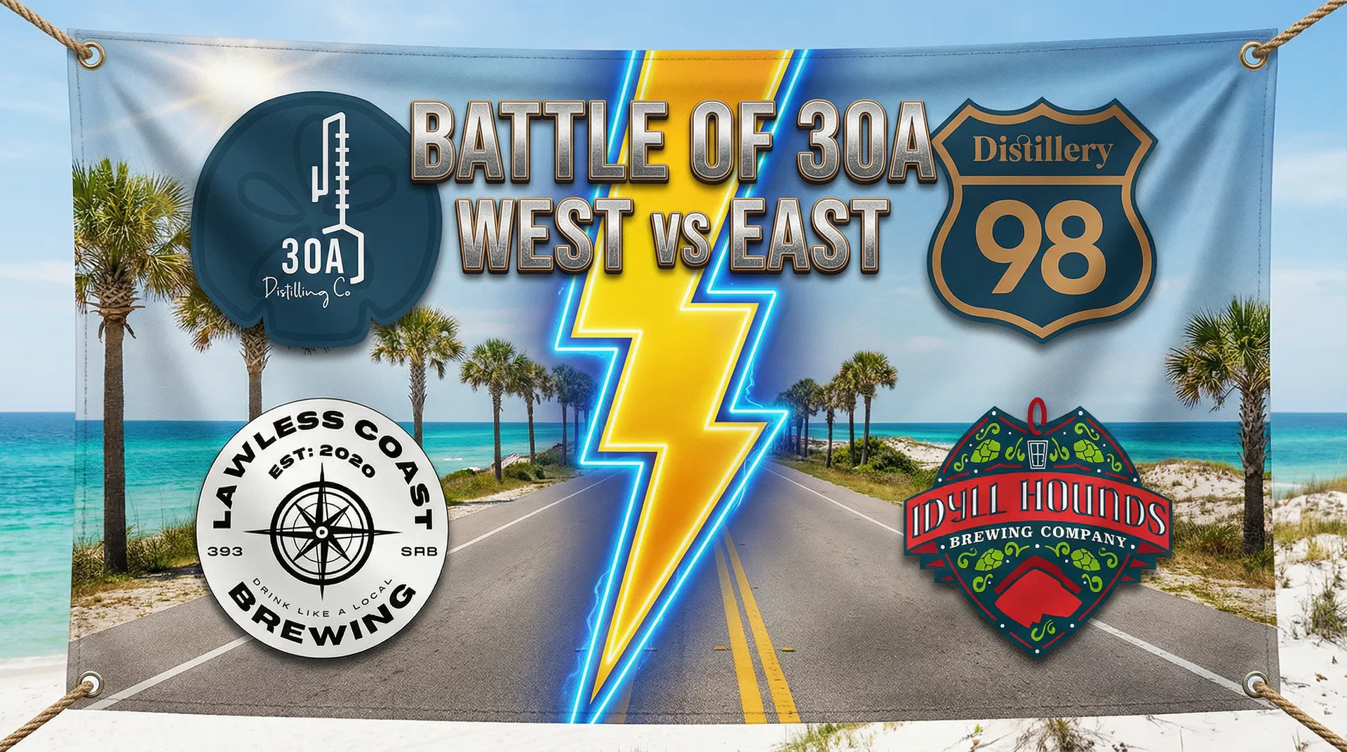 East vs. West 30A