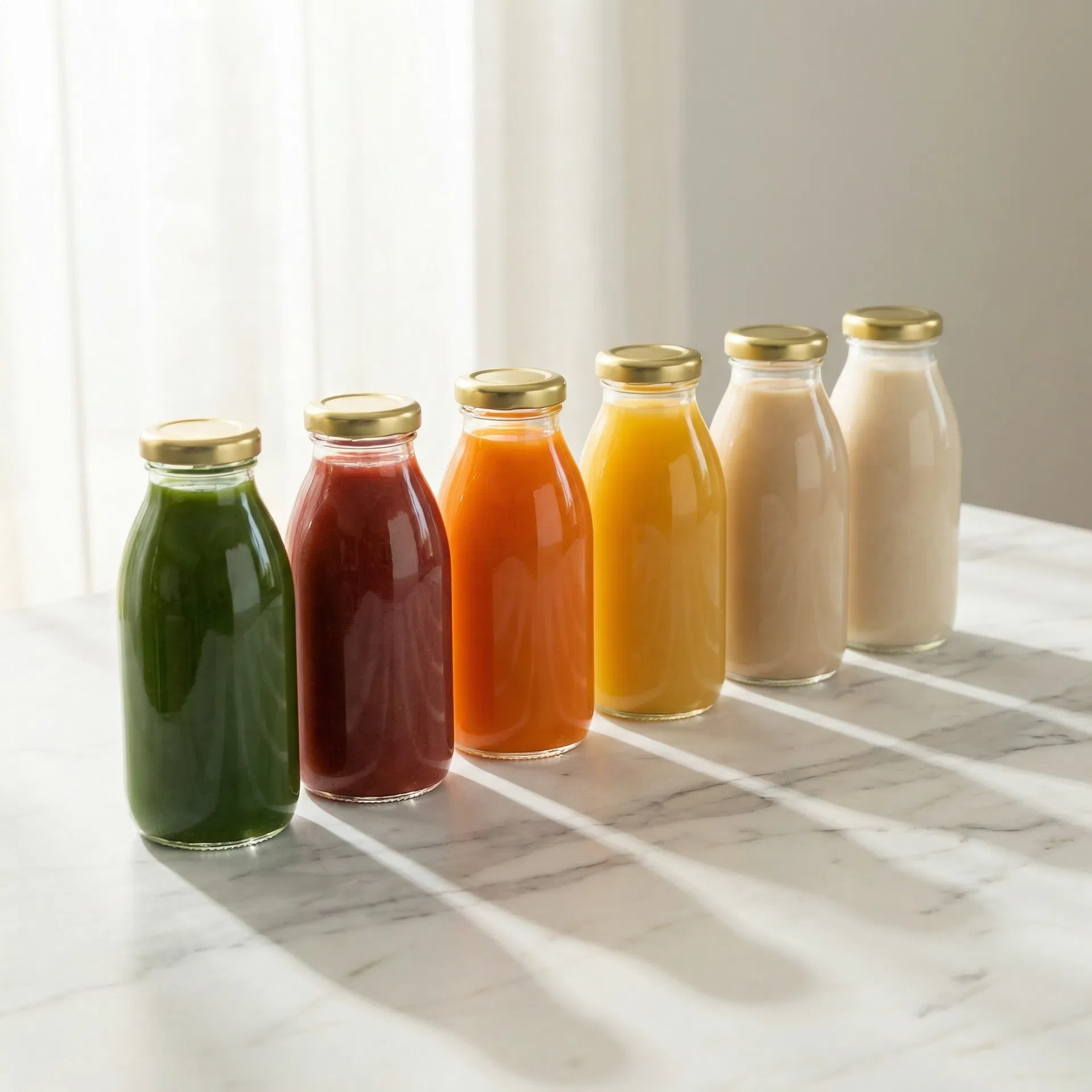 Supremely Juiced Co. cleanse lineup
