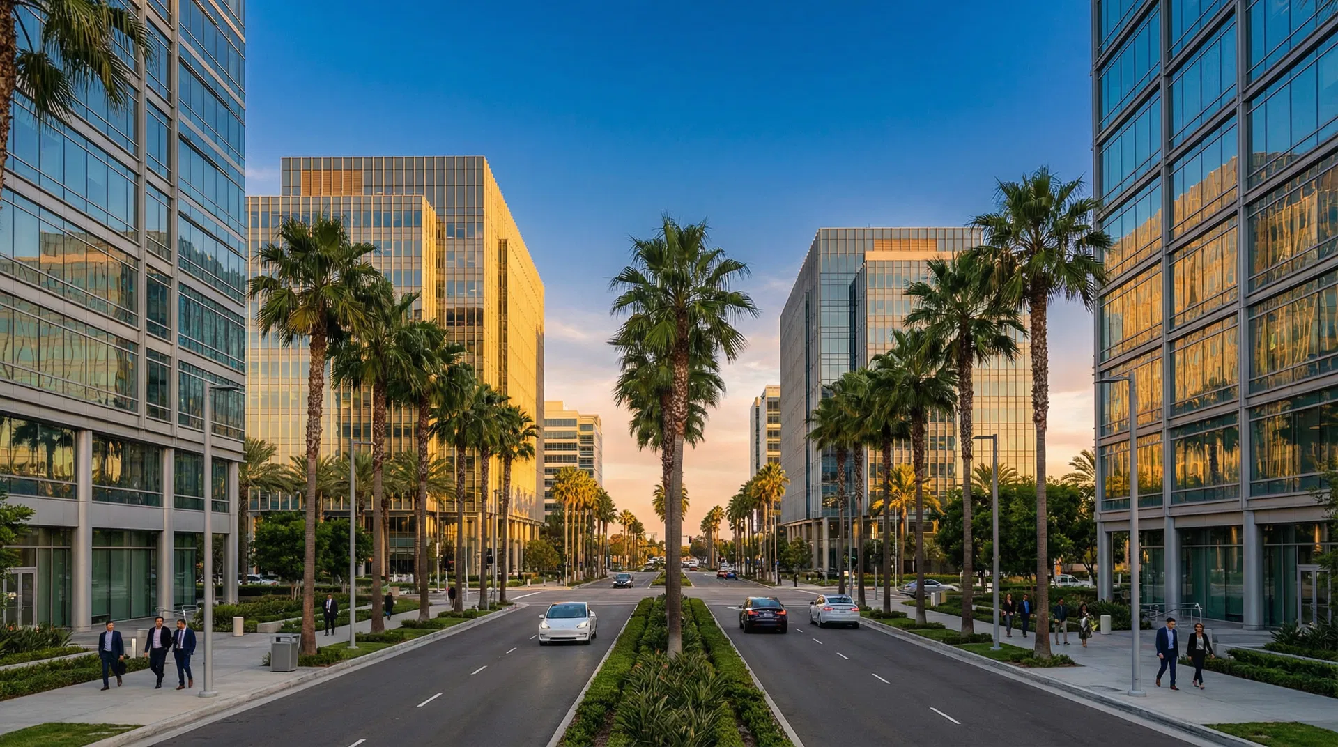 Orange County business district