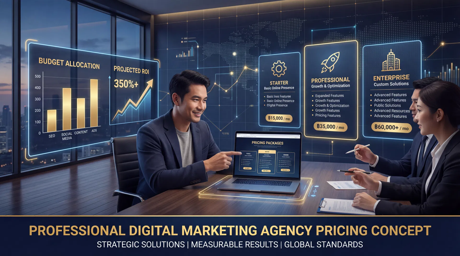 ค่าจ้างเอเจนซี่ดิจิตอลมาร์เก็ตติ้งในไทย