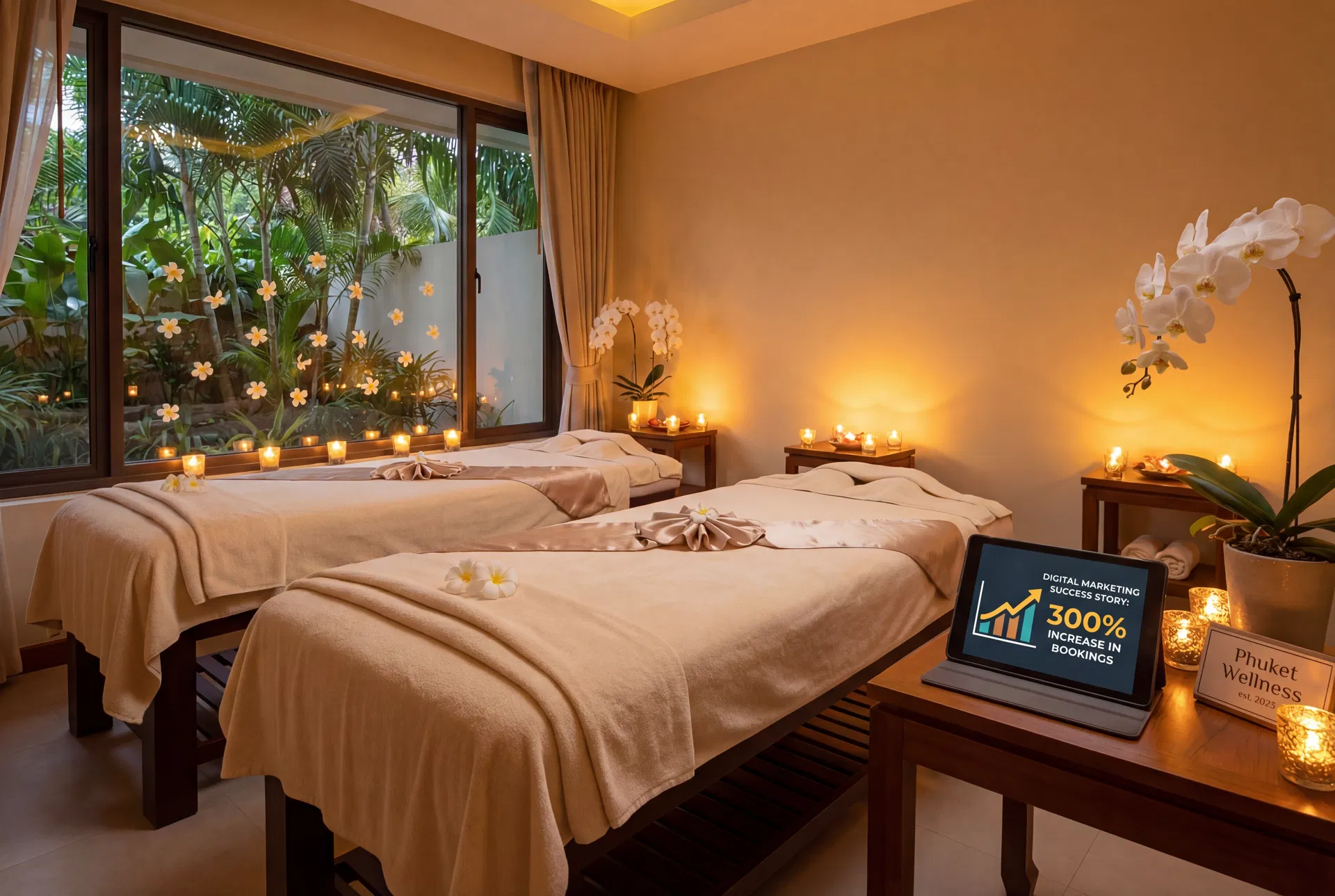 ผลงาน สปา & เวลเนส ภูเก็ต - Google Ads + LINE Ads