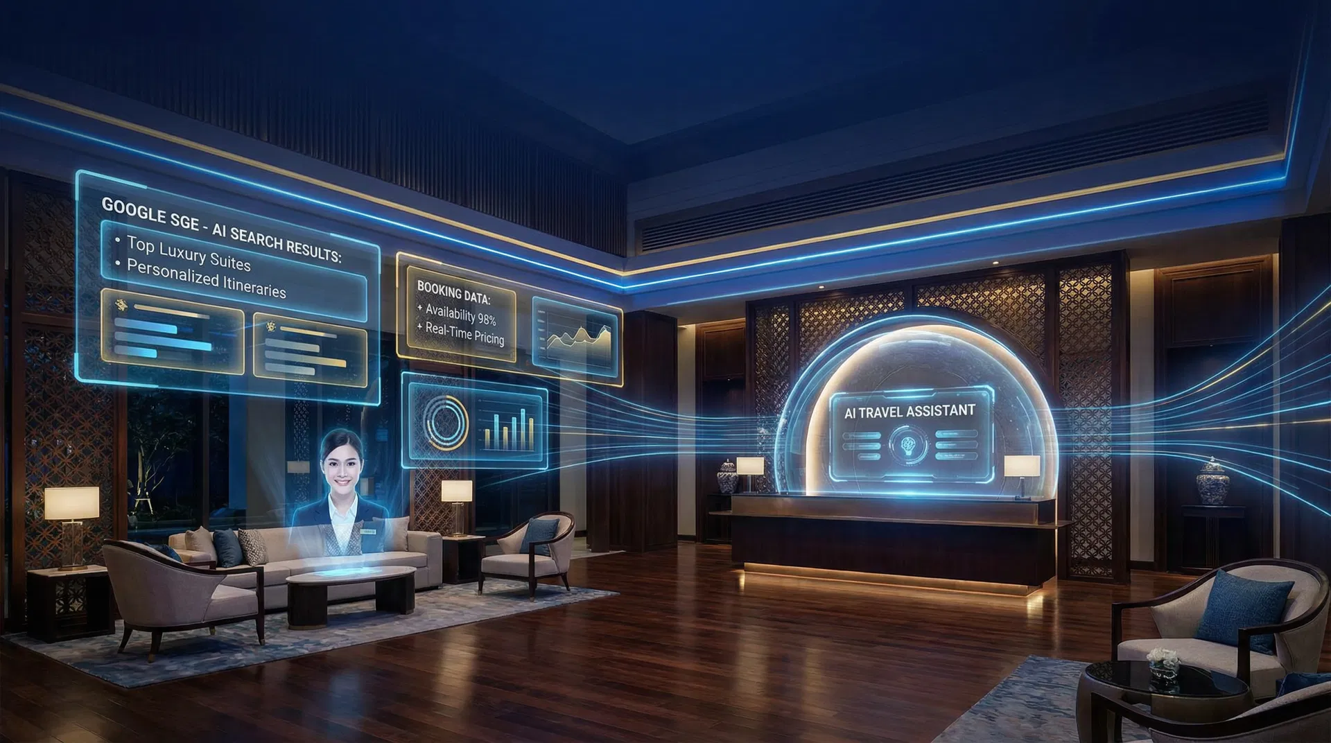 การตลาดโรงแรมรับมือ AI Search และ Google SGE ภูเก็ต