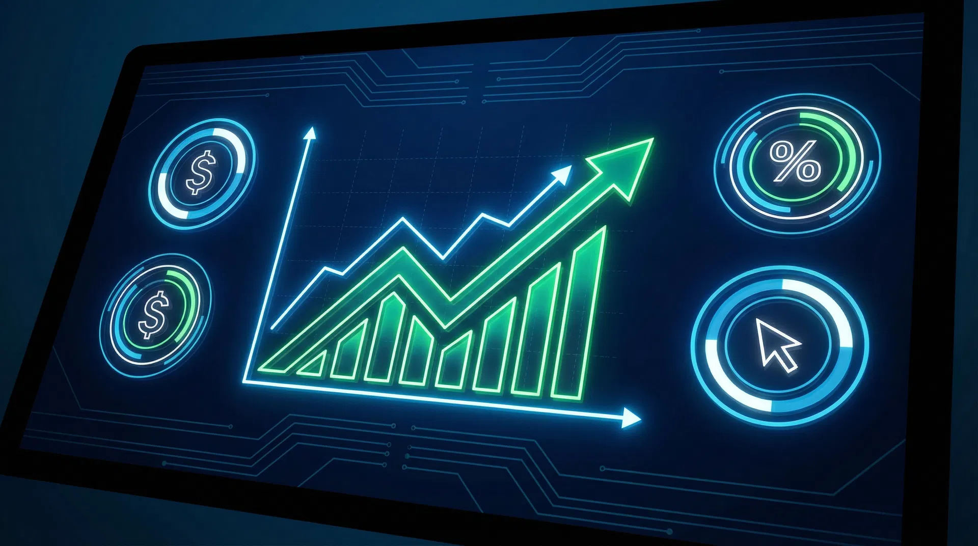 Google Ads ROI Chart — ผลตอบแทนจากการลงทุนโฆษณา Google