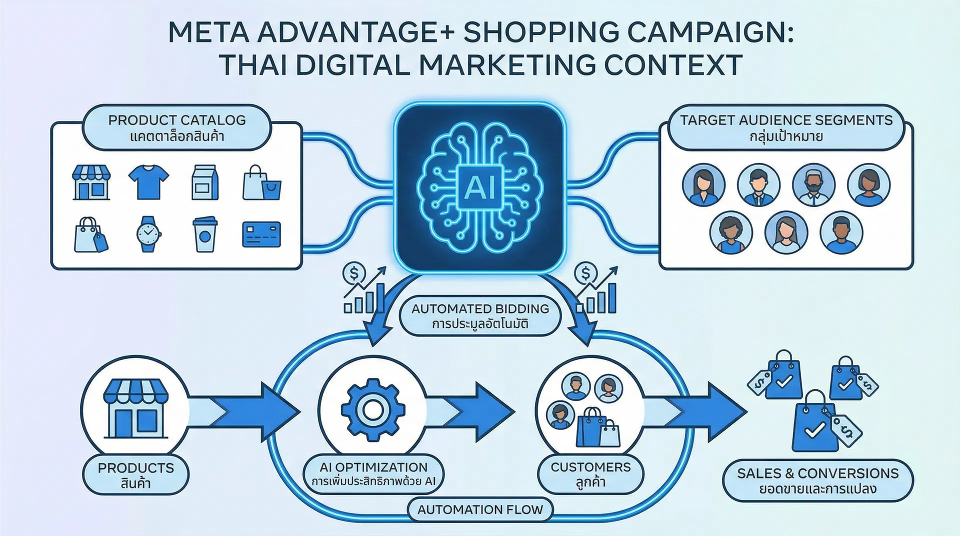 Meta Advantage+ Shopping Campaign ทำงานอย่างไร