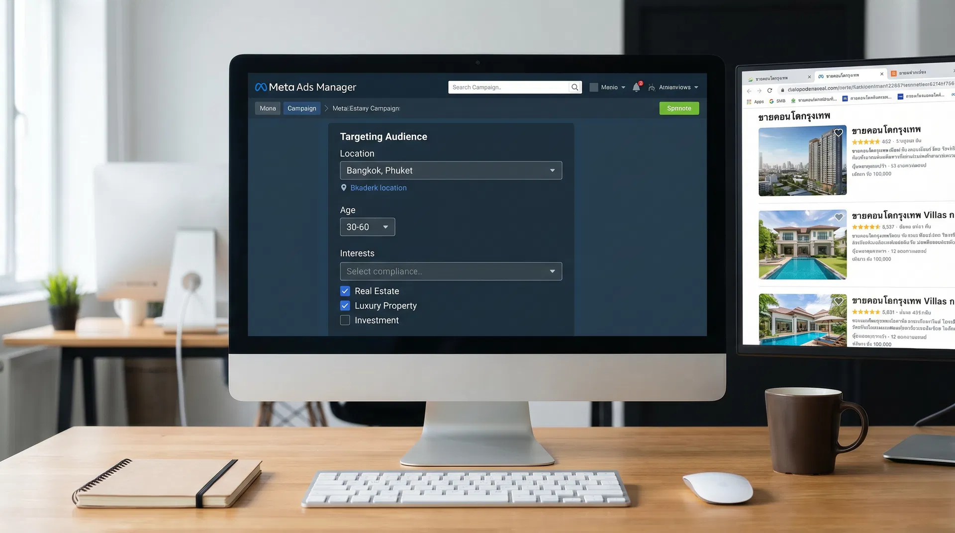 การตั้งค่า Audience Targeting ใน Meta Ads Manager สำหรับอสังหาริมทรัพย์