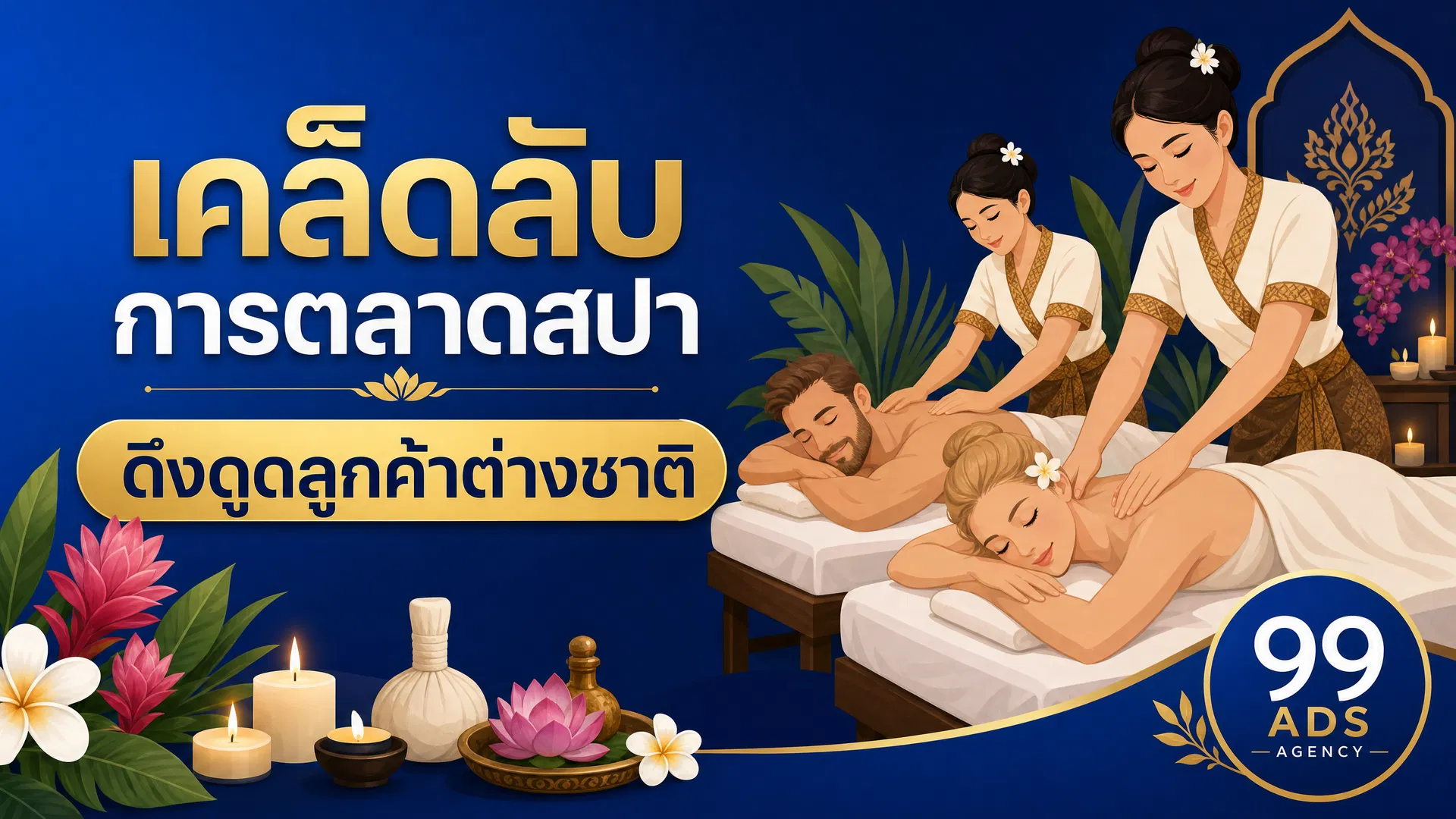 เคล็ดลับทำการตลาดดึงดูดลูกค้าต่างชาติ เข้าร้านสปาในเมืองท่องเที่ยว