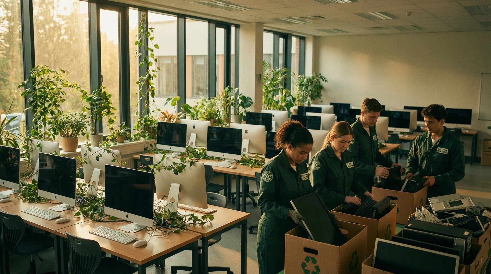 專業回收團隊提供上門電腦回收服務