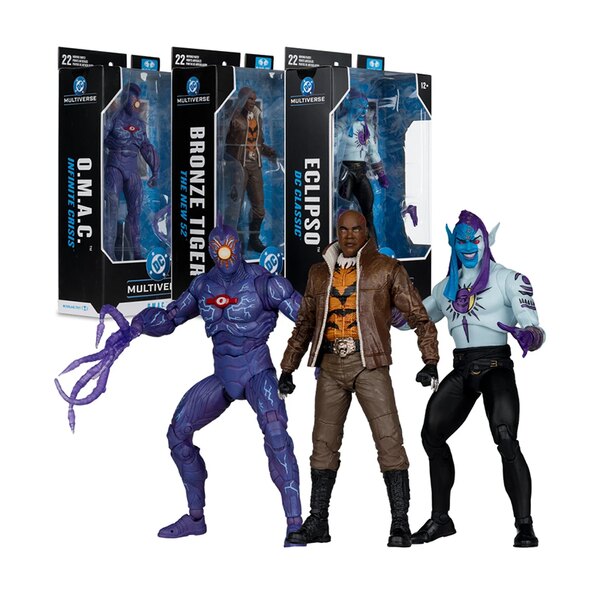 Pre-Order Alert: McFarlane Toys DC Multiverse Bronze Tiger, Eclipso and O.M.A.C.