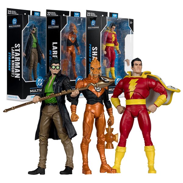 Pre-Order Alert: McFarlane Toys DC Multiverse Power of Shazam, Starman and Larfl