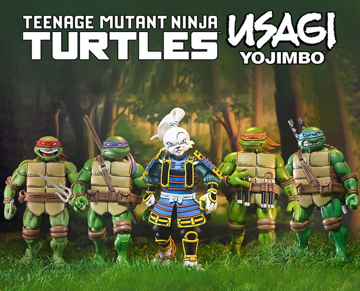 Pre-Order Alert: NECA Teenage Mutant Ninja Turtles x Usagi Yojimbo Collection