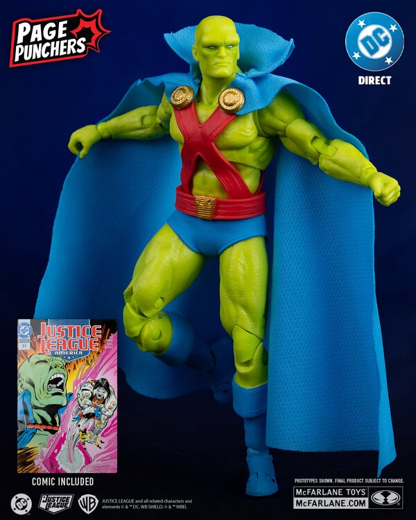 DC Page Punchers Martian Manhunter Pre-Order Coming April 15th