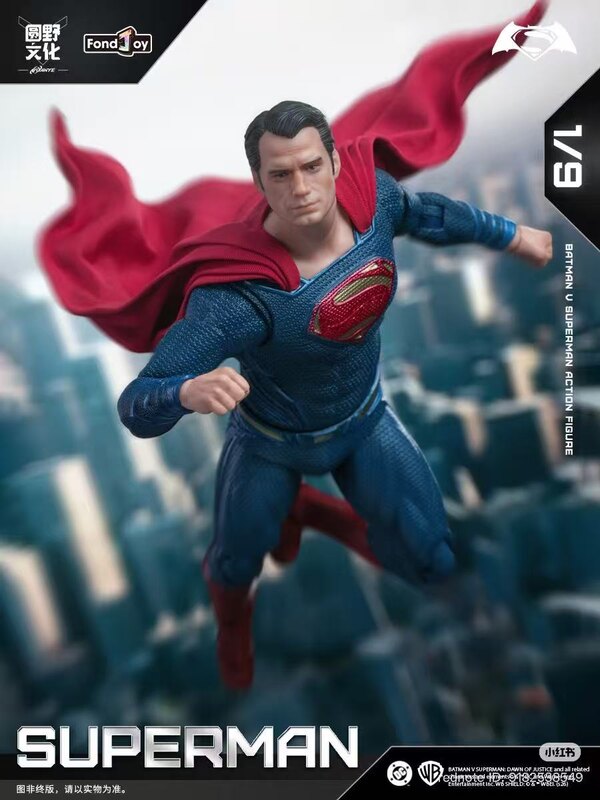 FondJoy 1/9 Scale Batman Vs. Superman: Dawn Of Justice Superman 2.0 Figure