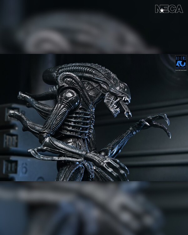 NECA Aliens - 40th Anniversary Ultimate Warrior Xenomorph 7� Scale Action Figure Coming April 26th