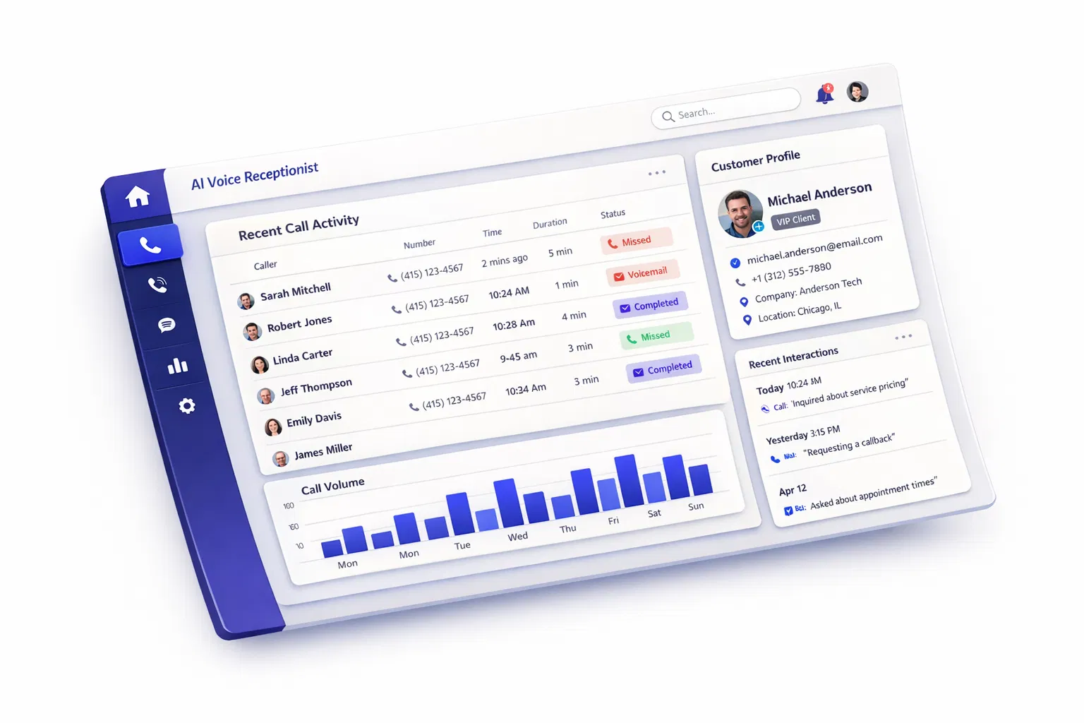 EdgyDash Command Center — AI-powered business intelligence dashboard