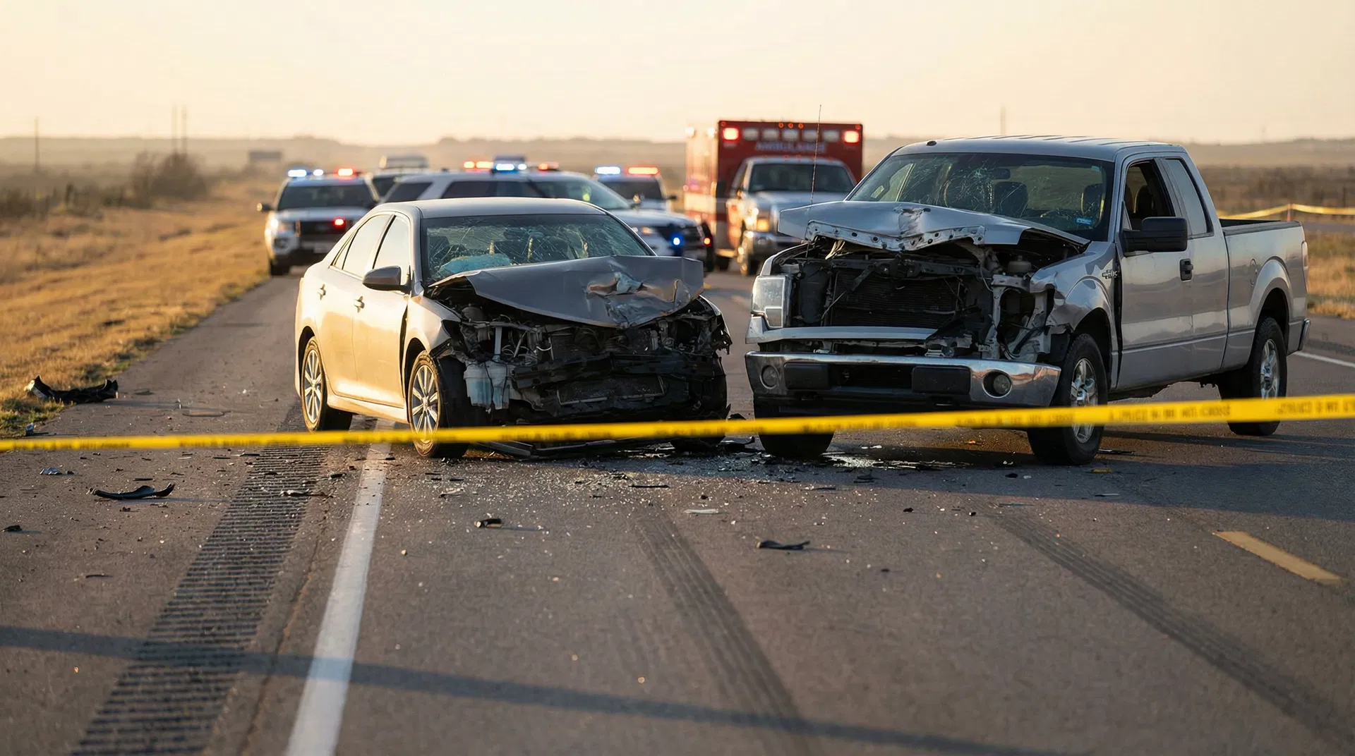 Car accident caused by defective auto parts representing product liability cases involving vehicles — Karl Luth product liability attorney El Paso Texas