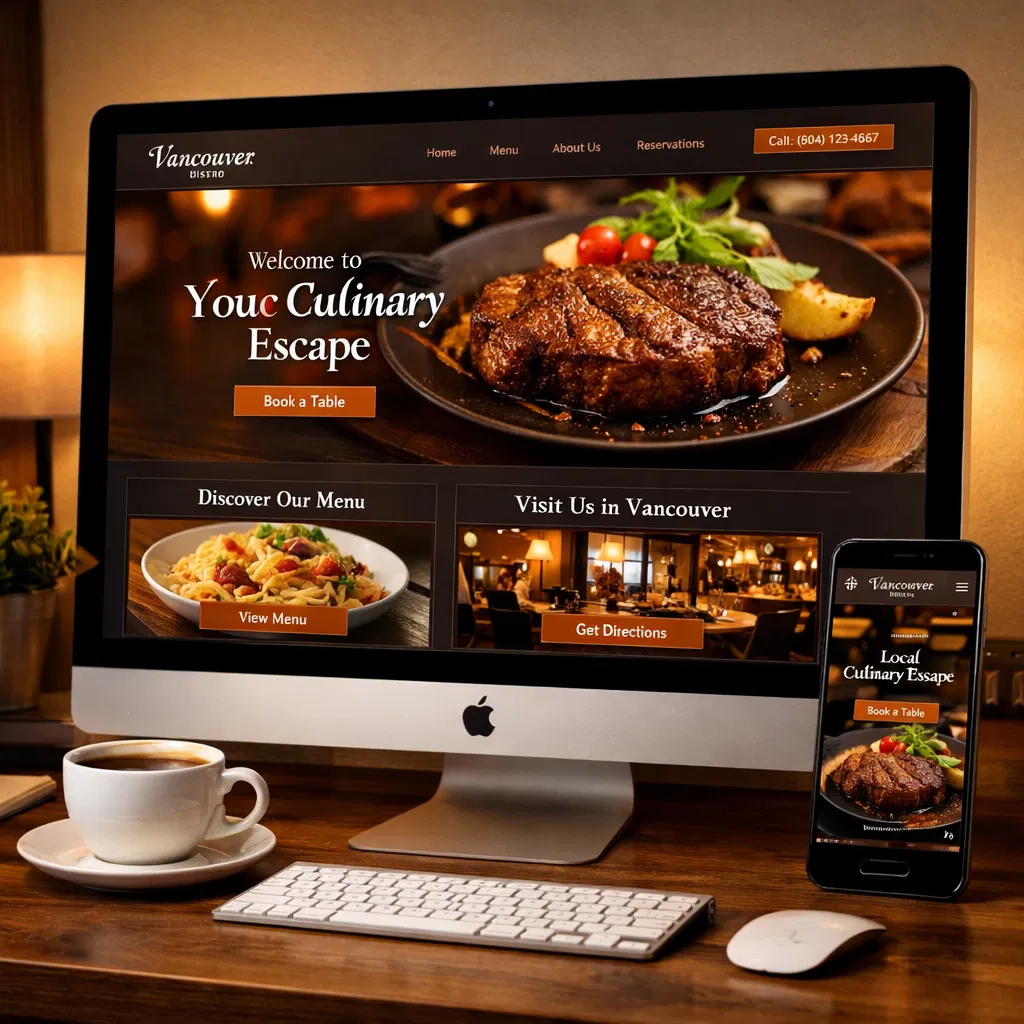 Vancouver Bistro website