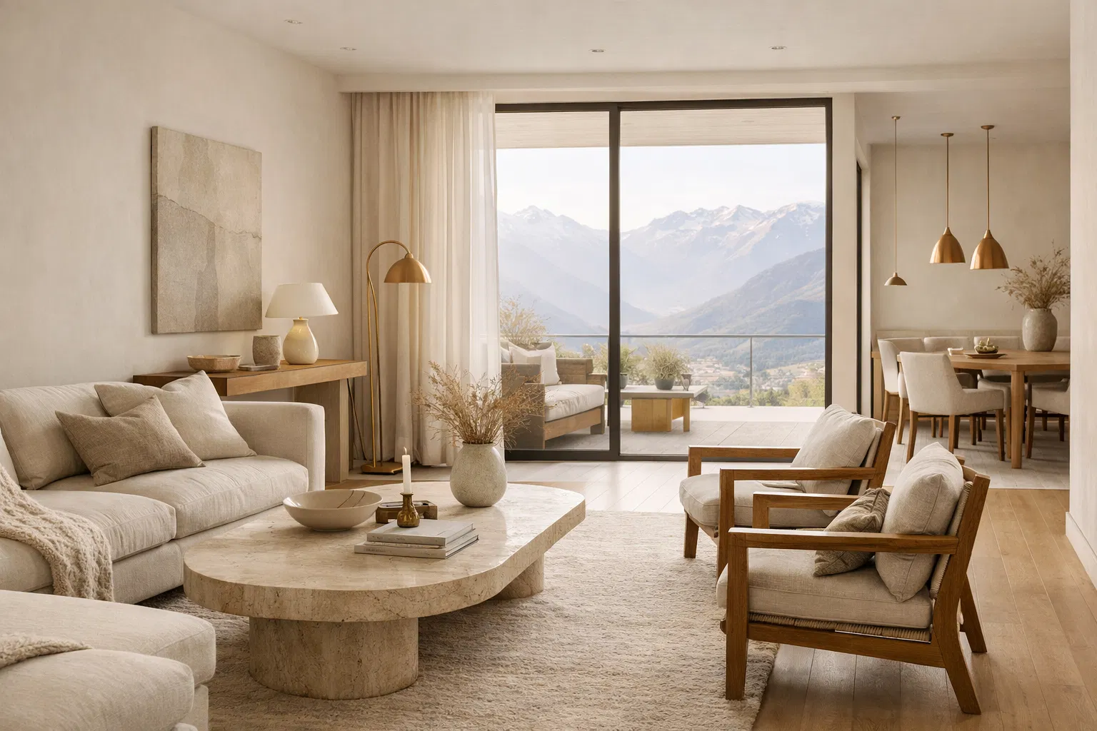 Décoratrice d'intérieur - Sélection de mobilier, textiles et objets pour créer des atmosphères uniques.