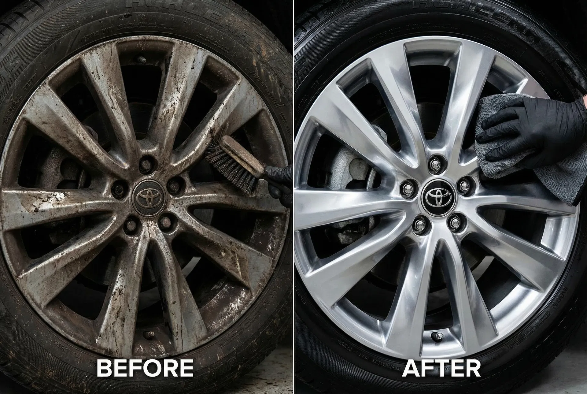 Wheel & Tire Detail