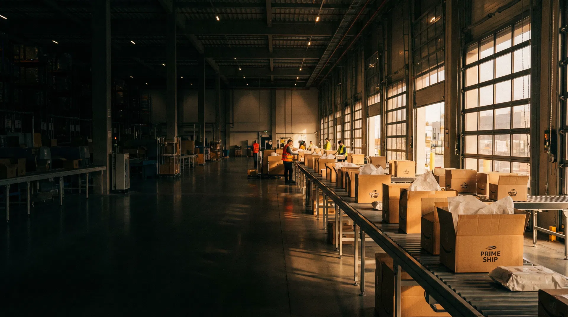 Modern fulfillment warehouse