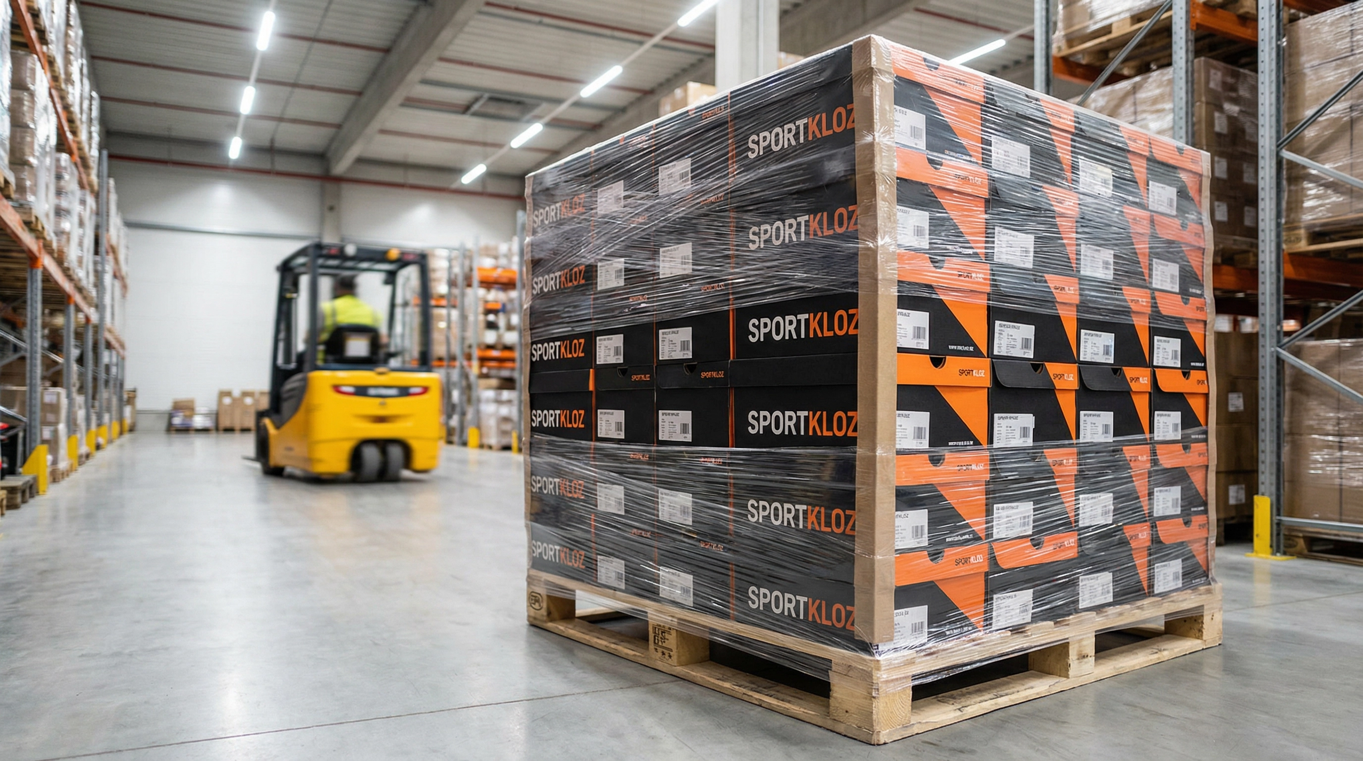 SPORTKLOZ pallet shipping from warehouse