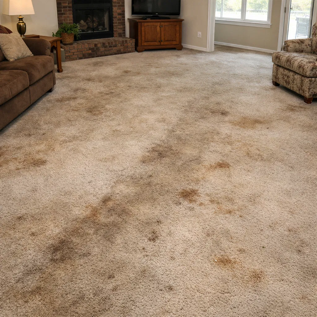 Before Luxury Flooring Installation