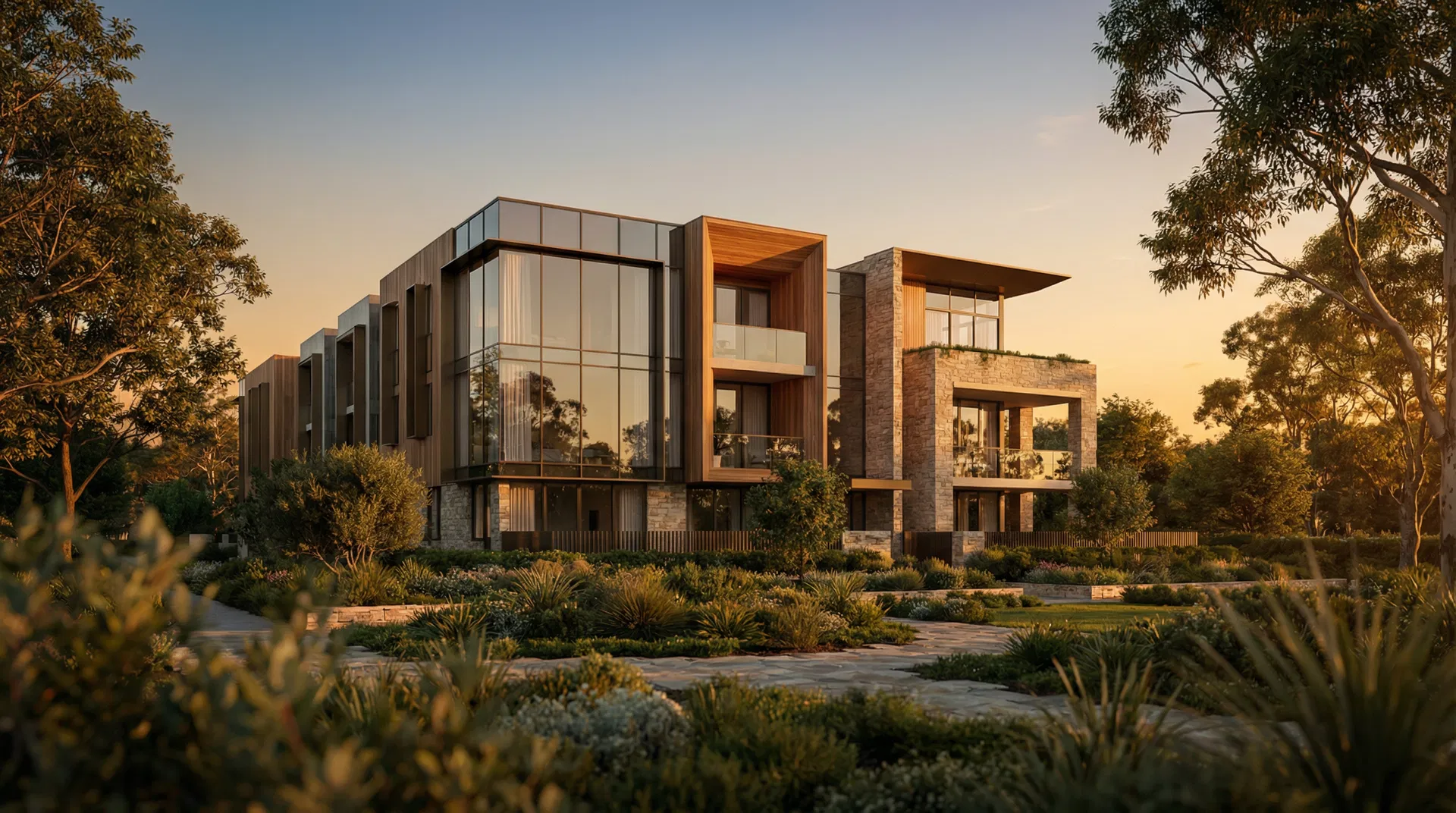 Prela Property Management - Modern luxury apartment building managed by our professional team