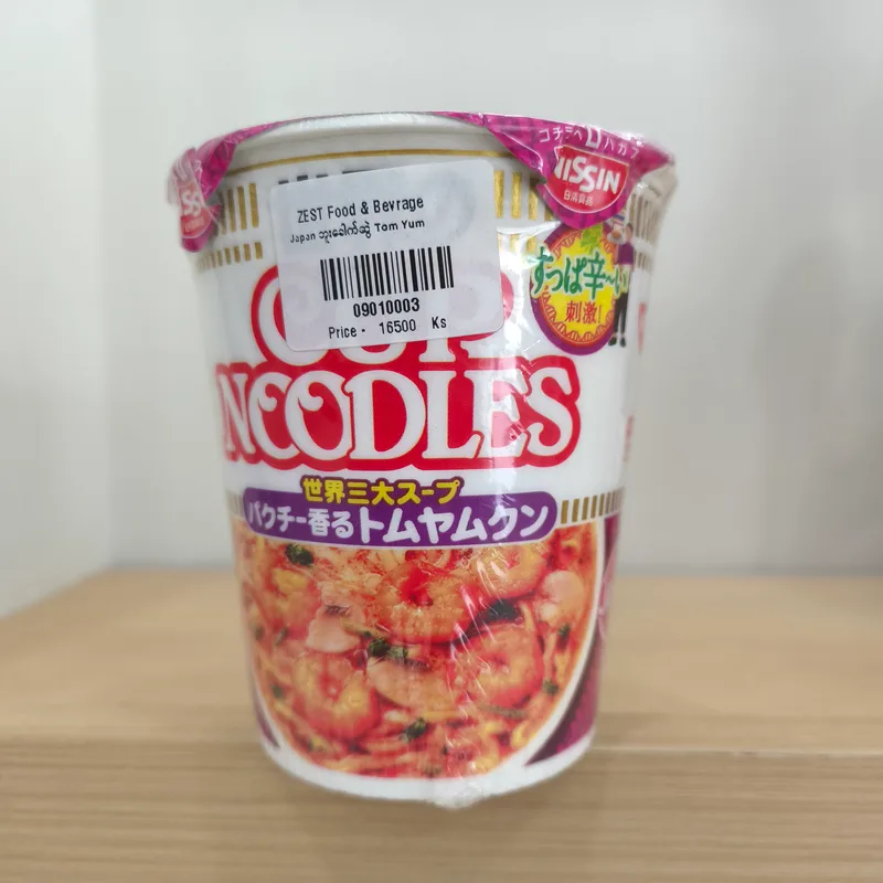 Japan ဘူးခေါက်ဆွဲ Tom Yum