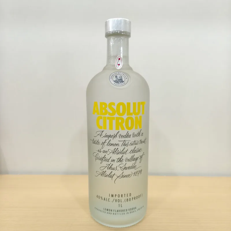 Absolute Citron Vodka 1 Liter
