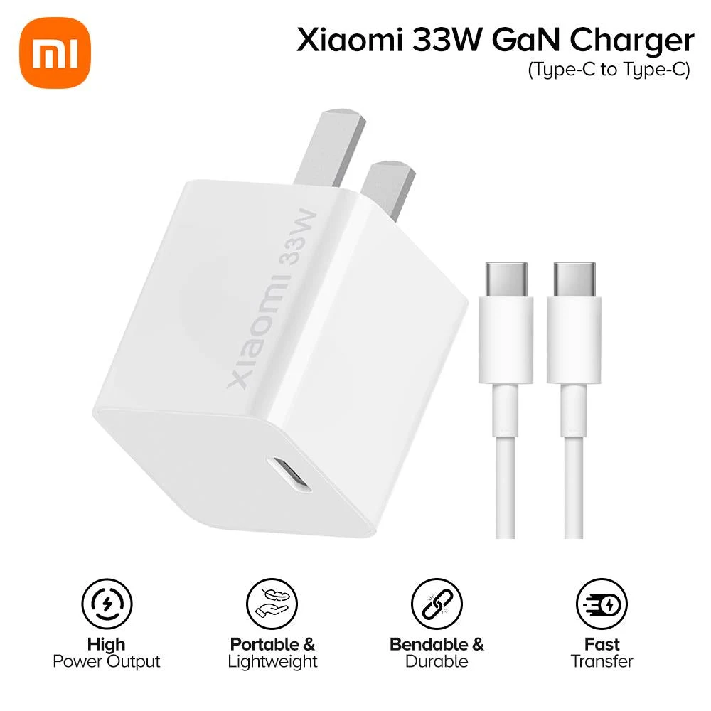 Mi 33W C to C Original Charger 